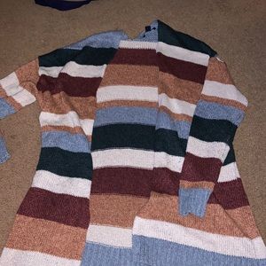 Striped cardigan